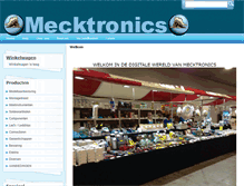Tablet Screenshot of mecktronics.nl